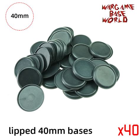 Lipped Bases Wargame Base World