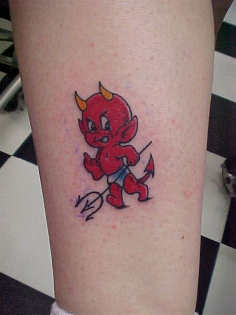 My Tattoo Designs: Cute Devil Tattoo