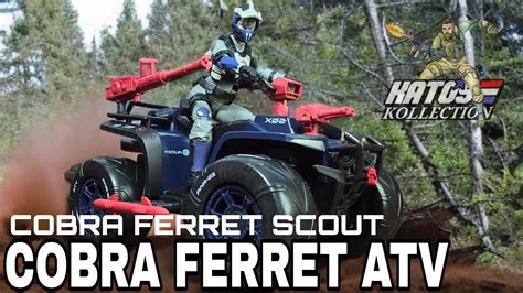 G I Joe Classified Cobra Ferret And Scout Review Youtube