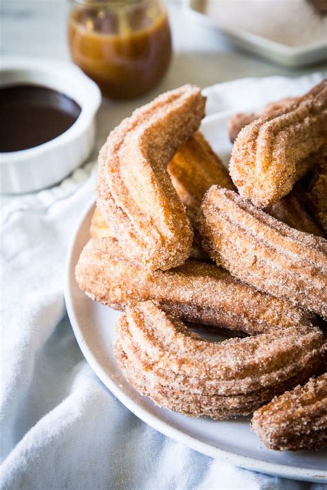 These Homemade Churros + Caramel Sauce Make Weekend Dreams Come True ...