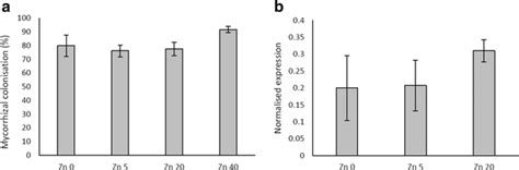 Percent Root Length Colonised By Arbucular Mycorrhiza Fungal Structures