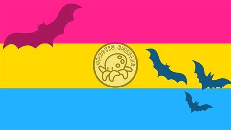 Pan Pansexual Pride Flag Halloween Digital Computer Wallpaper - Etsy