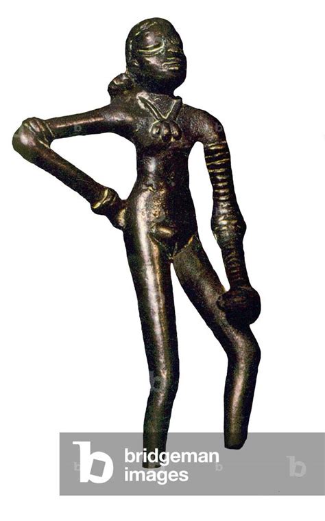 Bronze Statue Of Dancing Girl Mohenjo Daro - Zara Anderea