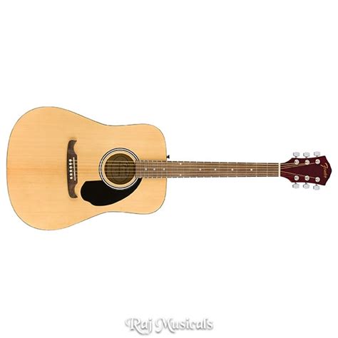 Fender FA 125 Dreadnought Walnut Fingerboard Acoustic Guitar Natural