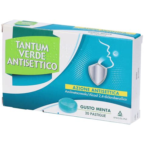 Tantum Verde Antisettico Pastiglie Gusto Menta 20 Pz Redcare