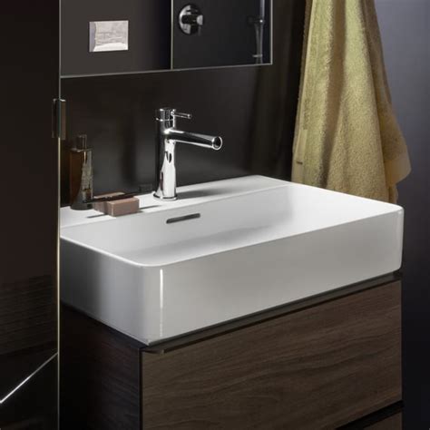 LAUFEN VAL Lavabo avec meuble sous lavabo Space 2 tiroirs Façade orme