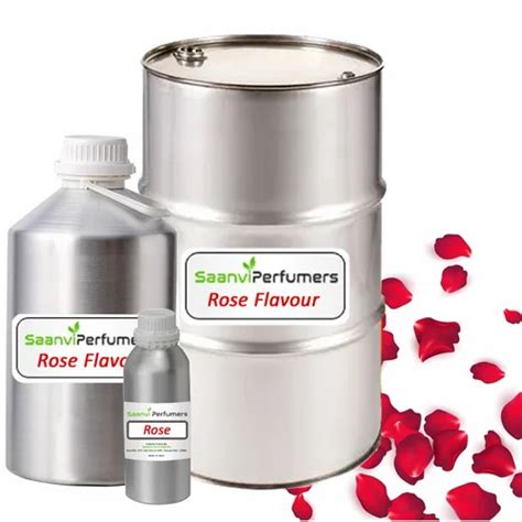 Liquid Rose Flavour Essence Packaging Type Plastic Can Packaging