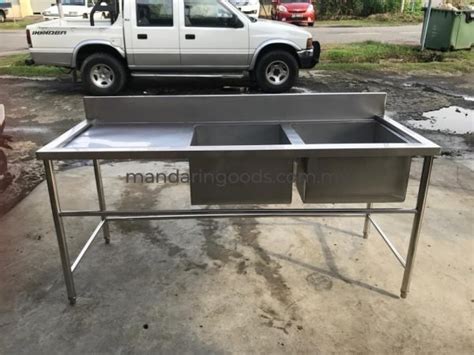 Bowl Stainless Steel Sink Table Mandarin Goods Centre Sdn Bhd