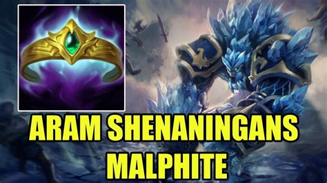 Aram Shenanigans Malphite League Of Legends Youtube