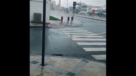 Heavy Rain In Dubai Today Ice Raining Youtube