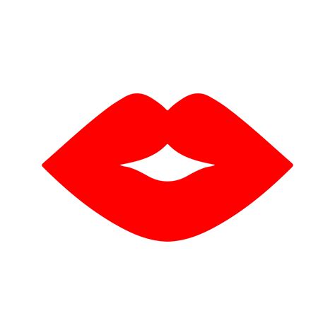 Lips vector icon. kiss illustration sign. woman symbol. love logo ...