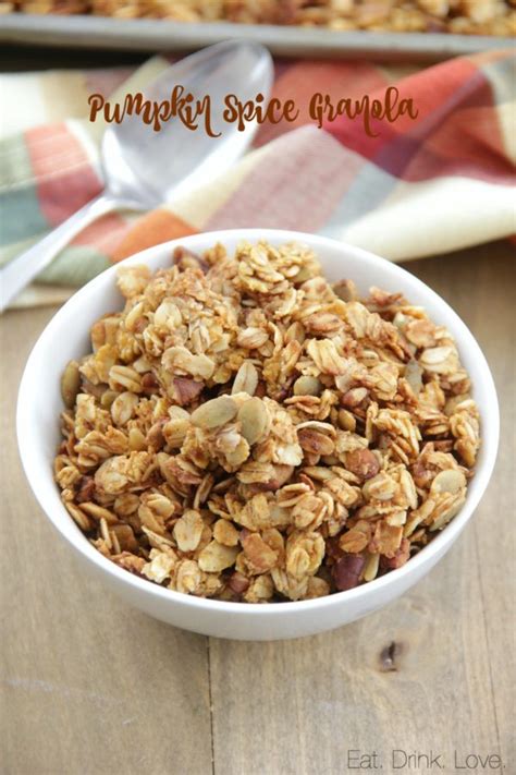 Pumpkin Spice Granola Eat Drink Love