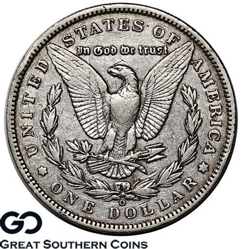 1893 O Morgan Silver Dollar Silver Coin Better Date New Orleans Issue