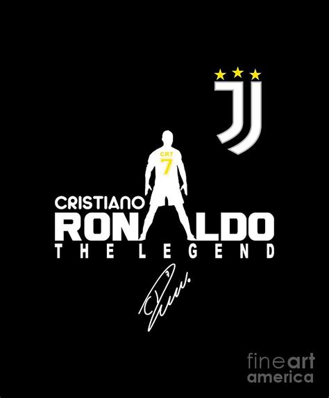 Cristiano Ronaldo Juventus Digital Art by Cami Artes - Pixels