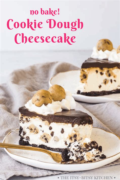 No Bake Chocolate Chip Cookie Dough Cheesecake Recipe Dandk Organizer