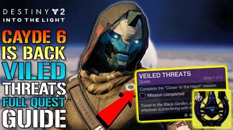 Destiny 2 Veiled Threats Full Quest Guide How To Get The New Exotic