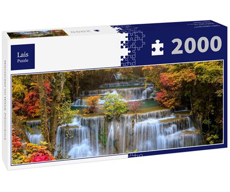 Lais Puzzle Wasserfall Im Wald Panorama Teile Ebay