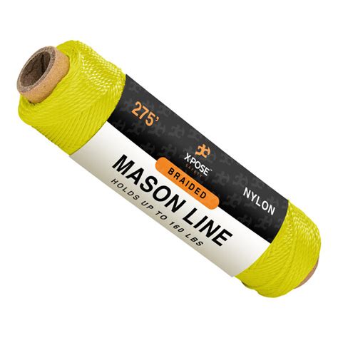 Xpose Safety X Green Nylon Braided Mason Line Rope Ntg X