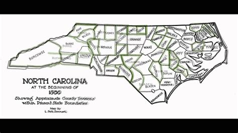 Watch The Formation Of North Carolinas Counties Youtube