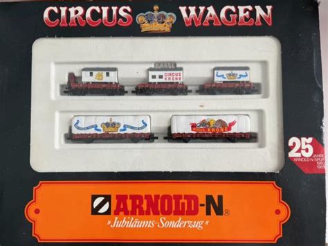 UL SPUR N BAHNEN Jubiläums Sonderzug Circus Wagen