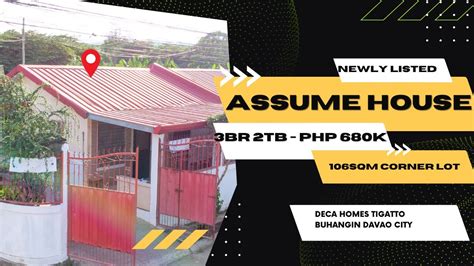 SOLD House For Assume In Davao City Deca Homes Davao Buhangin