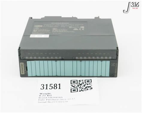 31581 SIEMENS SIMATIC S7 300 DIGITAL INPUT MODULE NEW 6ES7 321 1BH02