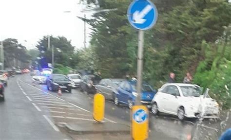 Ramsgate Road Partially Blocked Due To 5 Car Crash The Isle Of Thanet