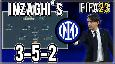 Replicate Simone Inzaghi S Inter Milan Tactics In Fifa