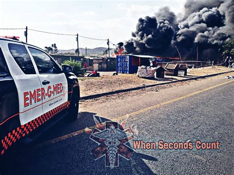 Settlement Fire Next To R55 And R80 In Booysens