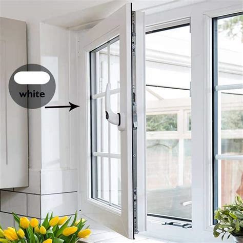 European Design Windows Double Glazed Swing Pvc Casement Price Upvc