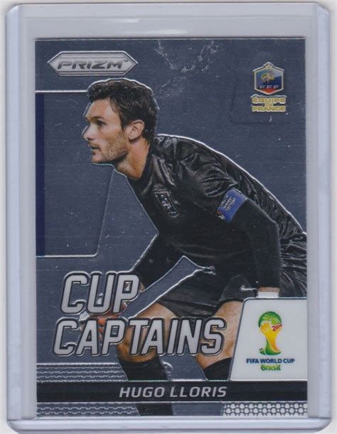 2014 PANINI PRIZM WORLD CUP HUGO LLORIS CUP CAPTAINS 13 FRANCE