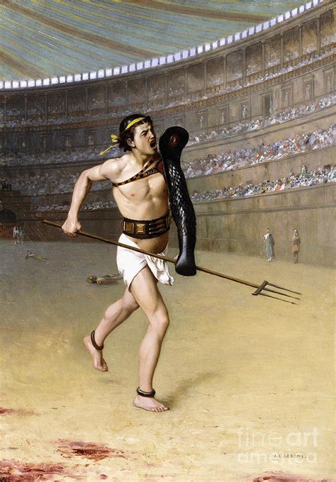 Retarius Painting By Jean Leon Gerome Pixels