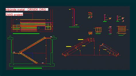 Proje Sitesi Trib Nde Metal Autocad Projesi