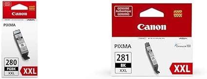 Amazon Canon PGI 280 XXL Pigment Black Ink Tank Genuine Ink