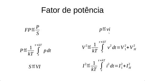 Formula Da Potencia Ativa Librain