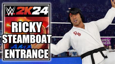 Wwe K Ricky The Dragon Steamboat Entrance Cinematic Youtube