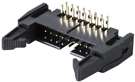 PSL 16W Pin Connector 16 Pin With Interlock Angled At Reichelt