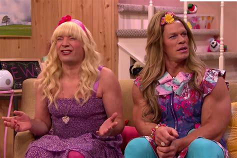 The Tonight Show John Cena And Jimmy Fallon Revive Ew Sketch Tv Guide