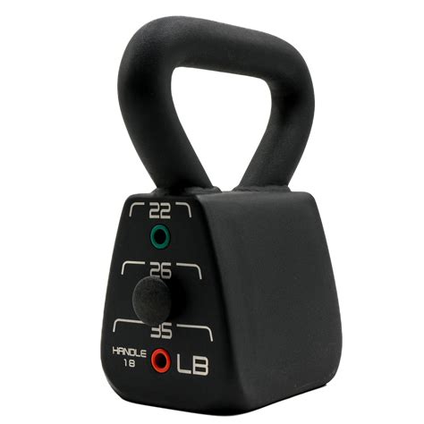 PowerBlock 18 35 Lb Adjustable Kettlebell Weight Set Gym Equipment