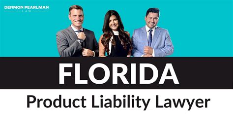 Experienced Florida Product Liability Lawyer Free Case Review