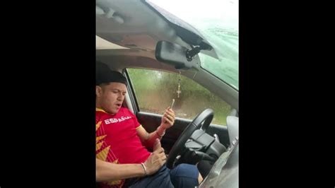 Jerking Off My Inch Cock In The Car Pornhub Gay