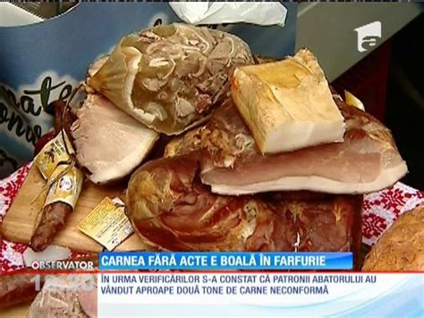 Ase Tone De Carne Alterat Au Fost Descoperite La Un Abator Din