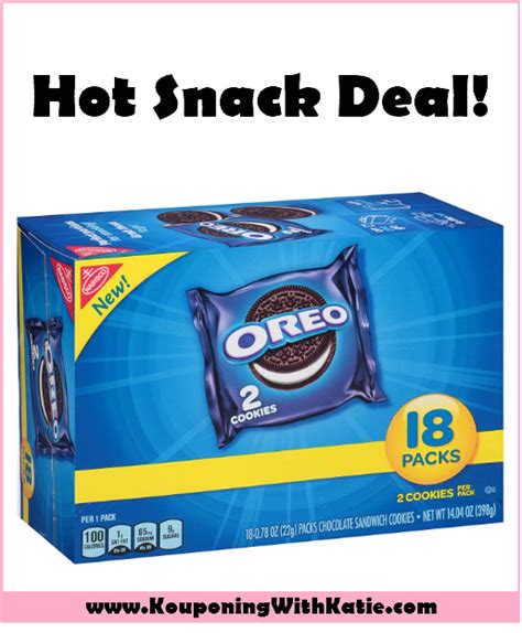 $10 Case Of 72 Oreo Snack Packs Delivered!!! – Kouponing With Katie