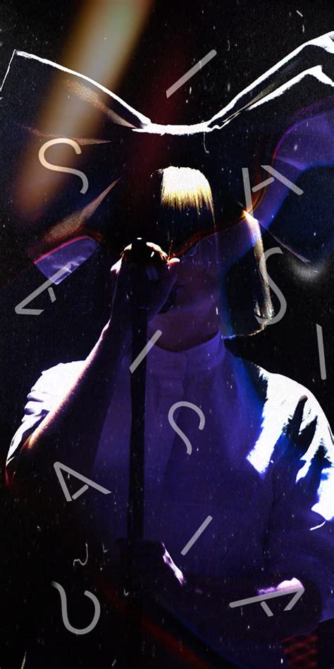 Sia Letters V2 Dark Sing Singer Hd Phone Wallpaper Peakpx