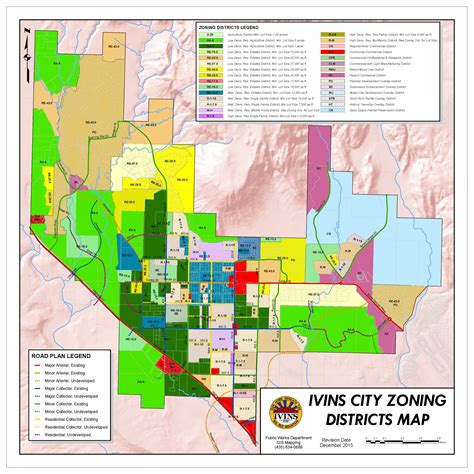 Ivins, UT Zoning Map (PDF) | ZoningPoint