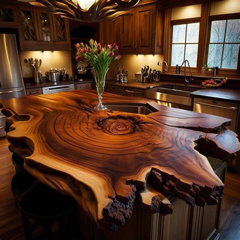 Countertops With Live Edge Designs Are Gaining Popularity And We Can T Get Enough Of Them