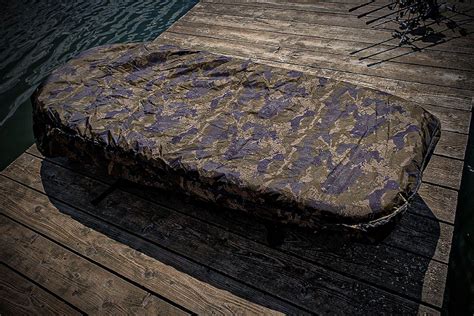 Solar Undercover Camo Thermal Bedchair Cover Tacklexl