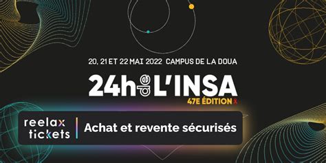 Les Heures De L Insa Achat Et Revente De Billets