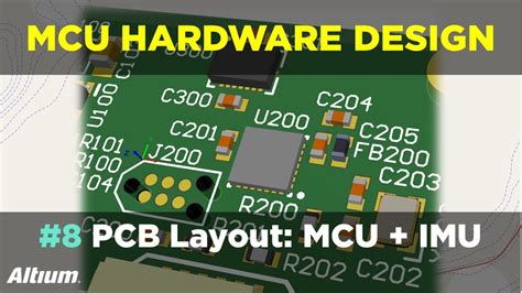 Microcontroller Based Hardware Design With Altium Designer 8 PCB