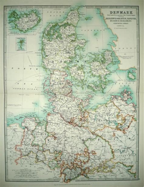 Denmark With Iceland Faroe Islands Northern Germany By K Johnston